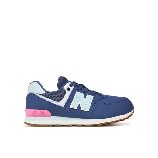 New Balance Sneakersy GC574NJ Granatowy ze sklepu MODIVO w kategorii Buty sportowe dziecięce - zdjęcie 185034603