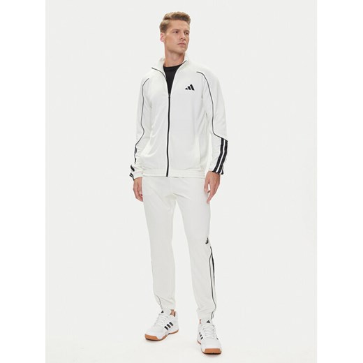 adidas Dres 3-Stripes JX5527 Biały Regular Fit ze sklepu MODIVO w kategorii Dresy męskie - zdjęcie 185034664