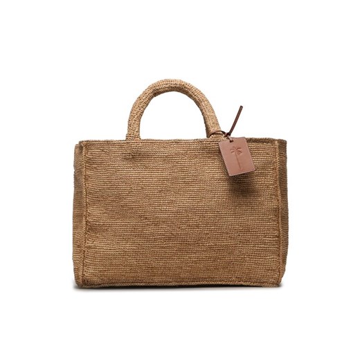 Manebi Torebka Sunset Bag Large V 2.2 AB Beżowy ze sklepu MODIVO w kategorii Torby Shopper bag - zdjęcie 185034684