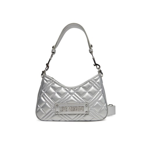 LOVE MOSCHINO Torebka JC4152PP1MLA196B Srebrny ze sklepu MODIVO w kategorii Listonoszki - zdjęcie 185034730
