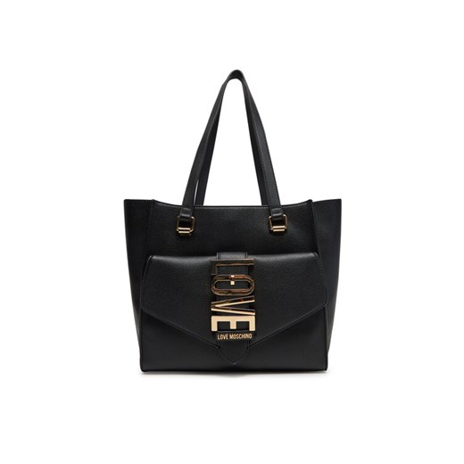 LOVE MOSCHINO Torebka JC4225PP0MKC0000 Czarny ze sklepu MODIVO w kategorii Torby Shopper bag - zdjęcie 185034764