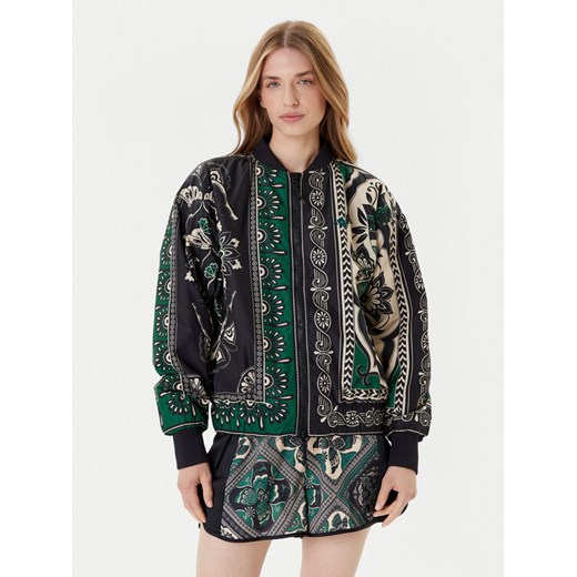 adidas Kurtka przejściowa FARM Varsity JL8622 Kolorowy Oversize ze sklepu MODIVO w kategorii Kurtki damskie - zdjęcie 185034820