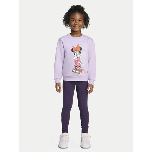adidas Komplet bluza i legginsy Disney Minnie Mouse KB7314 Fioletowy Regular Fit ze sklepu MODIVO w kategorii Komplety dziewczęce - zdjęcie 185034863