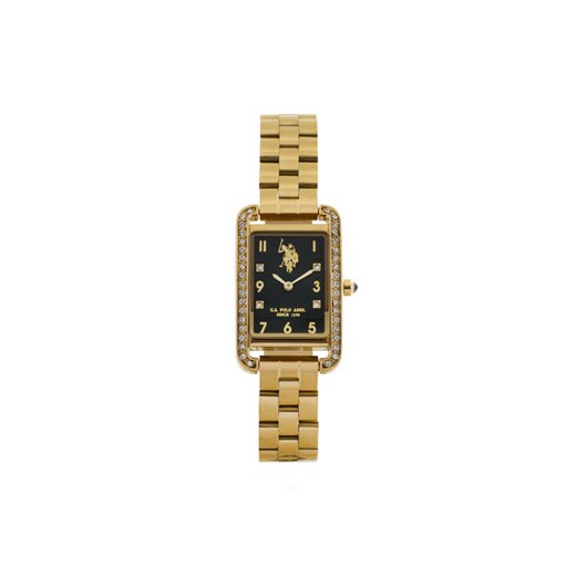 U.S. Polo Assn. Zegarek Ginger USP8402GR Złoty ze sklepu MODIVO w kategorii Zegarki - zdjęcie 185034881