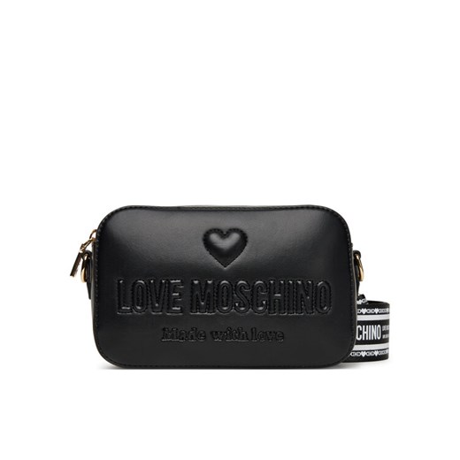 LOVE MOSCHINO Torebka JC4220PP0MKF0000 Czarny ze sklepu MODIVO w kategorii Listonoszki - zdjęcie 185034963