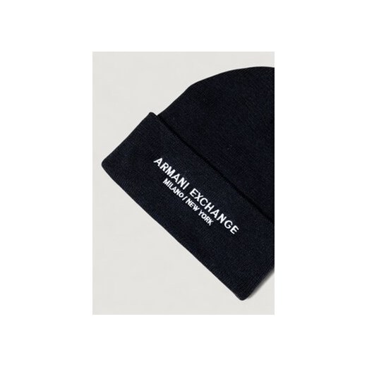 Armani Exchange Czapka BEANIE HAT Czarny Armani Exchange OS MODIVO