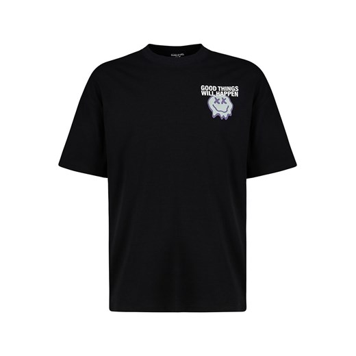 Sublevel Koszulka w kolorze czarnym ze sklepu Limango Polska w kategorii T-shirty męskie - zdjęcie 185037312