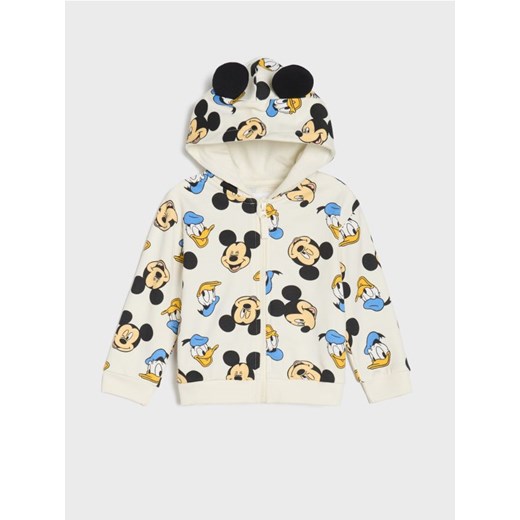 Sinsay - Bluza z elementami 3D Mickey Mouse - kremowy ze sklepu Sinsay w kategorii Bluzy i swetry - zdjęcie 185037783