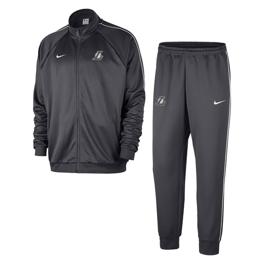 Dres męski NBA Nike Los Angeles Lakers Club Courtside - Szary ze sklepu Nike poland w kategorii Dresy męskie - zdjęcie 185038190