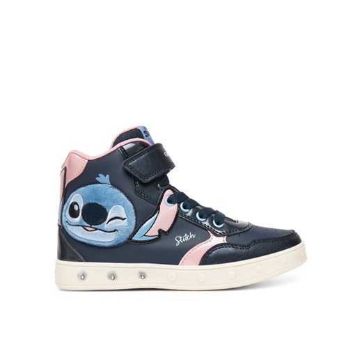 Sneakersy Geox J Skylin J568WH 0BCKN C0694 D Granatowy ze sklepu eobuwie.pl w kategorii Buty sportowe dziecięce - zdjęcie 185038422