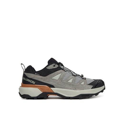 Salomon Trekkingi X Ultra 360 Leather Gore-Tex L47979400 Zielony ze sklepu MODIVO w kategorii Buty trekkingowe męskie - zdjęcie 185039124