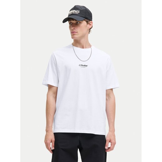 Jack&Jones T-Shirt Soho 12278787 Biały Relaxed Fit ze sklepu MODIVO w kategorii T-shirty męskie - zdjęcie 185039152