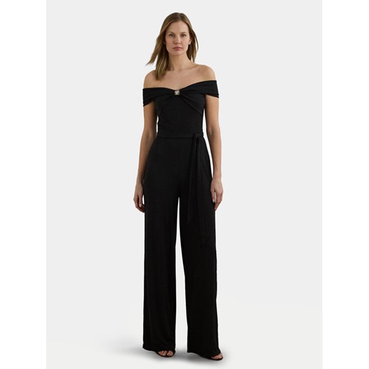 LAUREN RALPH LAUREN Kombinezon 200971129001 Czarny Wide Leg ze sklepu MODIVO w kategorii Kombinezony damskie - zdjęcie 185039154