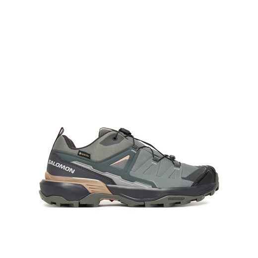 Salomon Trekkingi X Ultra 360 Gore-Tex L47982300 Szary ze sklepu MODIVO w kategorii Buty trekkingowe damskie - zdjęcie 185039203