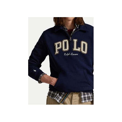 Polo Ralph Lauren Bluza 710981150002 Granatowy Regular Fit Polo Ralph Lauren S MODIVO