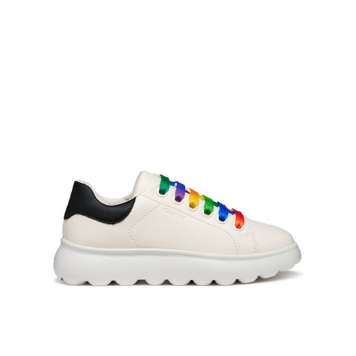 Sneakersy Geox J Puffypop J55MRA 000BC C0653 D Biały ze sklepu eobuwie.pl w kategorii Buty sportowe dziecięce - zdjęcie 185040541