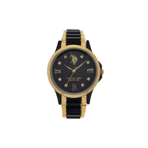 Zegarek U.S. Polo Assn. Selena USP8383BK Czarny ze sklepu eobuwie.pl w kategorii Zegarki - zdjęcie 185040563