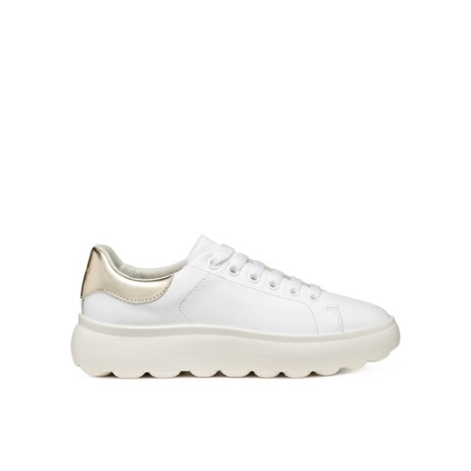 Sneakersy Geox D Spherica Ec4.1 D45TCD 085BN C1327 Biały ze sklepu eobuwie.pl w kategorii Buty sportowe damskie - zdjęcie 185040571