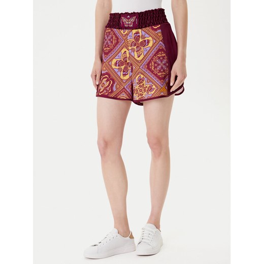 adidas Szorty sportowe FARM Premium JW4482 Bordowy Loose Fit ze sklepu MODIVO w kategorii Szorty - zdjęcie 185040753