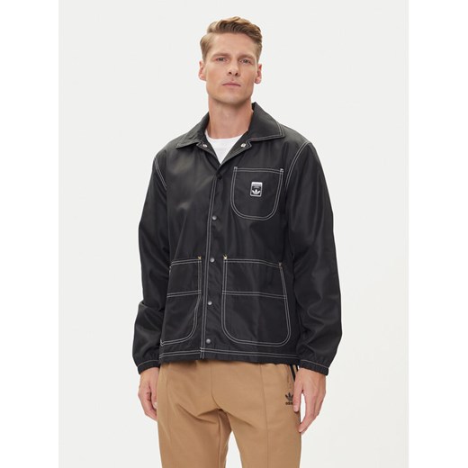 adidas Kurtka przejściowa Wabash JW0174 Czarny Regular Fit ze sklepu MODIVO w kategorii Kurtki męskie - zdjęcie 185040784