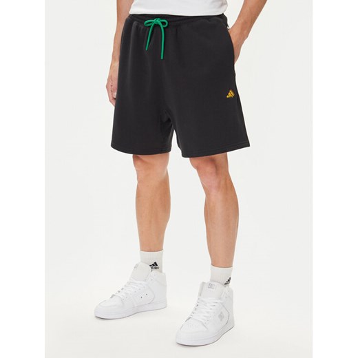 adidas Szorty sportowe Fortnite JV7963 Czarny Regular Fit ze sklepu MODIVO w kategorii Spodenki męskie - zdjęcie 185040792