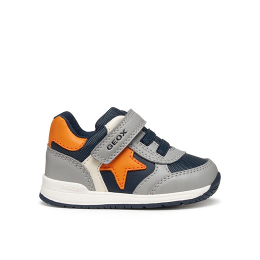 Geox Sneakersy B Rishon B560RA 054FU C0036 Szary ze sklepu MODIVO w kategorii Buty sportowe dziecięce - zdjęcie 185040840