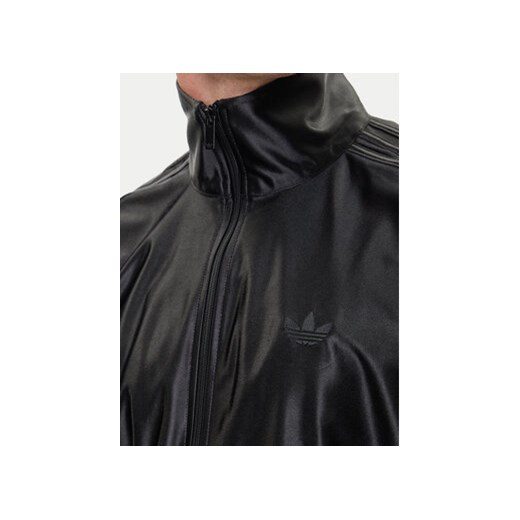 adidas Bluza Firebird Metallic JW5960 Czarny Loose Fit S MODIVO