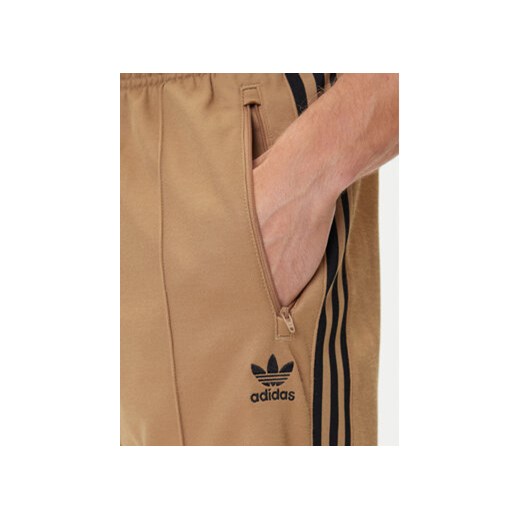 adidas Spodnie dresowe adicolor Classics Beckenbauer JY1276 Beżowy Slim Fit XXL MODIVO