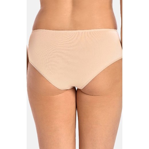 Klasyczne figi damskie bawełniane beżowe Bianca, Kolor beżowy, Rozmiar L, Teyli ze sklepu Intymna w kategorii Majtki damskie - zdjęcie 185041364