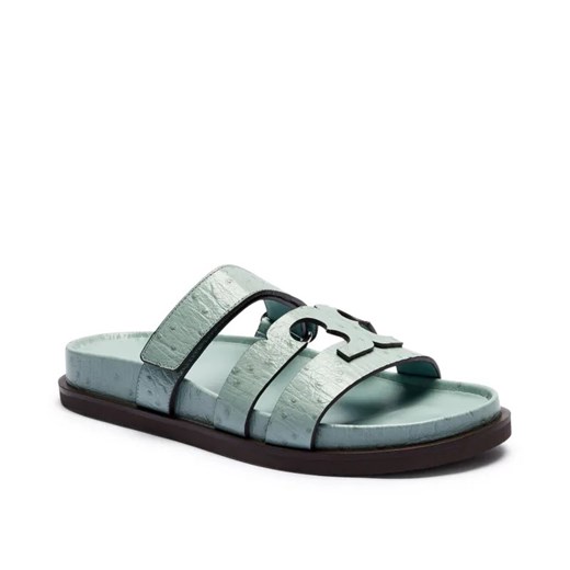 TORY BURCH Skórzane klapki INES SPORT Tory Burch 36 Gomez Fashion Store wyprzedaż