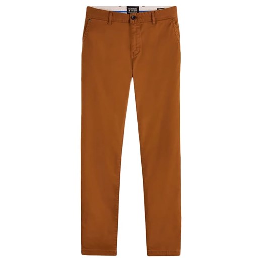 Scotch &amp; Soda Spodnie chino w kolorze jasnobrązowym ze sklepu Limango Polska w kategorii Spodnie męskie - zdjęcie 185041571