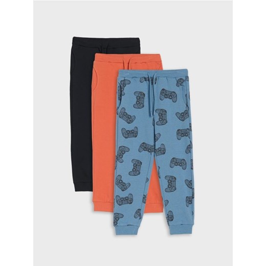 Sinsay - Spodnie jogger 3 pack - pomarańczowy - id: 015FT-22X - marki Sinsay - 185042833 Sinsay - Spodnie jogger 3 pack - pomarańczowy ze sklepu Sinsay w kategorii Spodnie chłopięce - zdjęcie 185042833