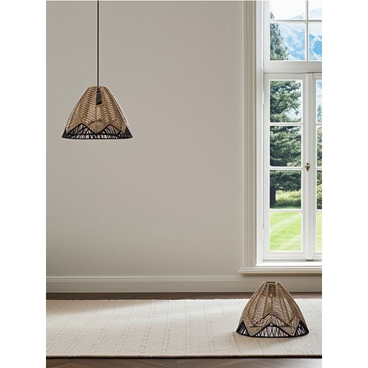 Sinsay - Pleciony klosz do lampy w stylu boho - czarny ze sklepu Sinsay w kategorii Dom - zdjęcie 185042910
