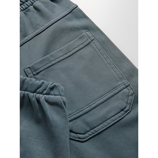 Reserved - Bawełniane spodnie jogger - ciemny turkus Reserved 116 (5-6 lat) Reserved