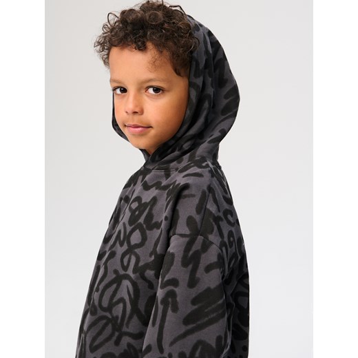 Sinsay - Bluza z kapturem - szary Sinsay 146 (10-11 l) Sinsay