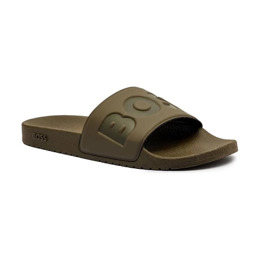 BOSS BLACK Klapki Aryeh_Slid ze sklepu Gomez Fashion Store w kategorii Klapki męskie - zdjęcie 185045691