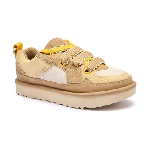 UGG Skórzane sneakersy W LO LOWMEL BIARRITZ ze sklepu Gomez Fashion Store w kategorii Buty sportowe damskie - zdjęcie 185045783
