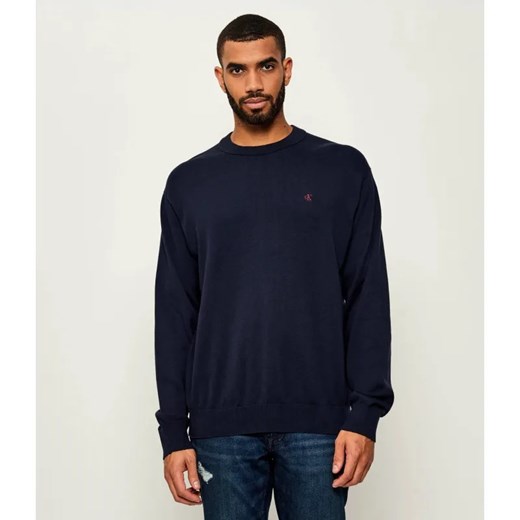 Calvin Klein Jeans Sweter | Regular Fit ze sklepu Gomez Fashion Store w kategorii Swetry męskie - zdjęcie 185045842
