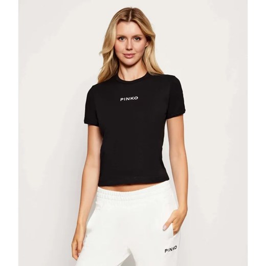 Pinko T-shirt | Regular Fit ze sklepu Gomez Fashion Store w kategorii Bluzki damskie - zdjęcie 185045893