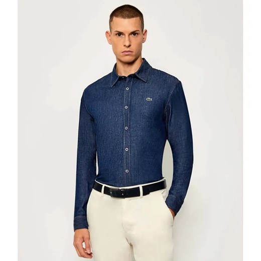 Lacoste Jeansowa koszula | Regular Fit ze sklepu Gomez Fashion Store w kategorii Koszule męskie - zdjęcie 185045900
