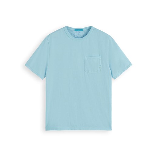 Scotch &amp; Soda Koszulka w kolorze błękitnym ze sklepu Limango Polska w kategorii T-shirty męskie - zdjęcie 185047714