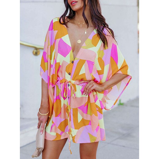 LA Angels Sukienka w kolorze różowo-pomarańczowym La Angels XL promocja Limango Polska