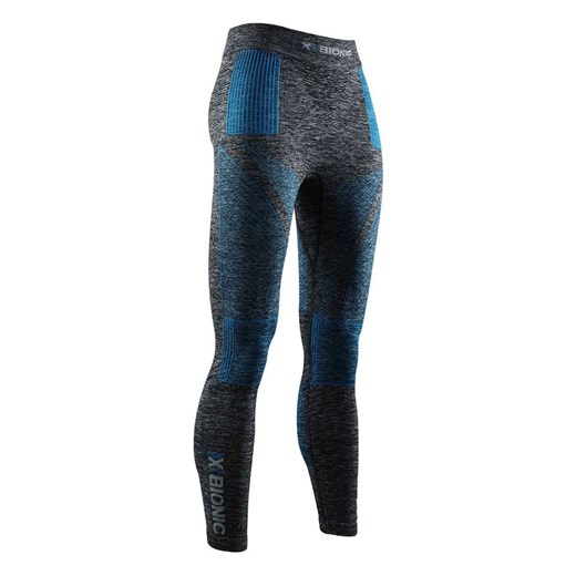 X-Bionic Zimowe legginsy sportowe w kolorze antracytowym ze sklepu Limango Polska w kategorii Spodnie damskie - zdjęcie 185047892