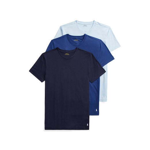 Polo Ralph Lauren Komplet 3 t-shirtów 714830304019 Kolorowy Regular Fit ze sklepu MODIVO w kategorii T-shirty męskie - zdjęcie 185048194