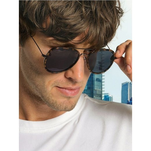 Sinsay - Okulary przeciwsłoneczne - wielobarwny ze sklepu Sinsay w kategorii Okulary przeciwsłoneczne męskie - zdjęcie 185049613