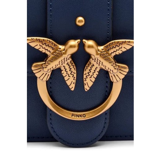 Pinko Skórzana listonoszka LOVE ONE MINI Pinko OS Gomez Fashion Store
