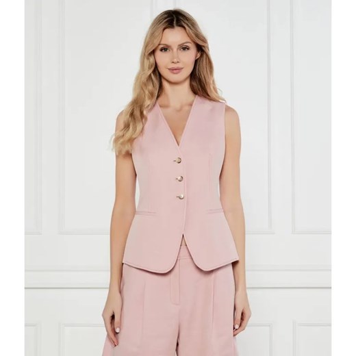 BOSS ORANGE Kamizelka C_Javesta | Regular Fit | z dodatkiem lnu 36 wyprzedaż Gomez Fashion Store