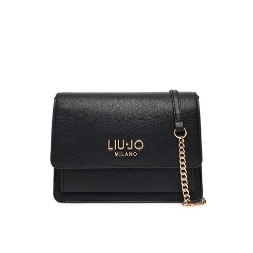 Torebka Liu Jo Ecs M Crossbody AF5152 E0058 Czarny ze sklepu eobuwie.pl w kategorii Kopertówki - zdjęcie 185050911