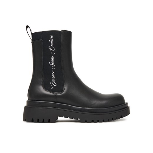 Sztyblety Versace Jeans Couture 79VA3S60 Czarny ze sklepu eobuwie.pl w kategorii Botki - zdjęcie 185050914