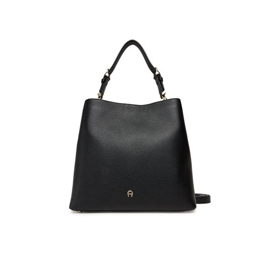 Torebka Aigner Delia M 136189 Czarny ze sklepu eobuwie.pl w kategorii Torby Shopper bag - zdjęcie 185050944
